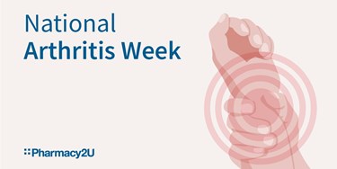 Illustration Of Wrist In Pain, Text Says National Arthritis Week