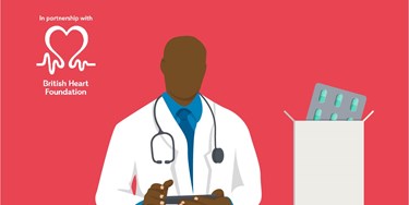 Illustration of Doctor - in partnership with the British Heart Foundation
