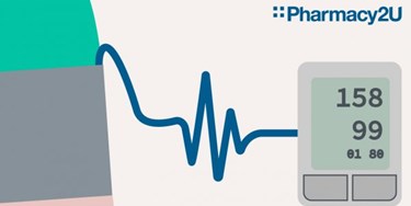 Illustration of blood pressure monitor
