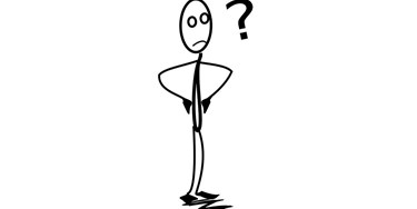 Drawing Of A Stick Man Looking Confused