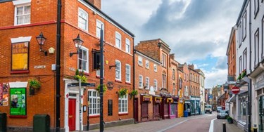 Photo of empty town centre
