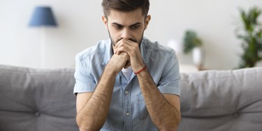 Man Looking Concerned