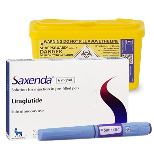Saxenda With Sharp Bin